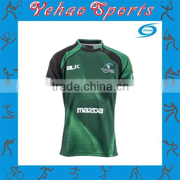China DIY Customized sublimation printing Rugby Uniform polyester wholesale with cheap price