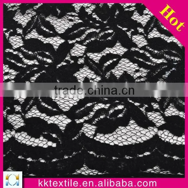 Cotton and Nylon blend swiss embroidery guipure lace fabric