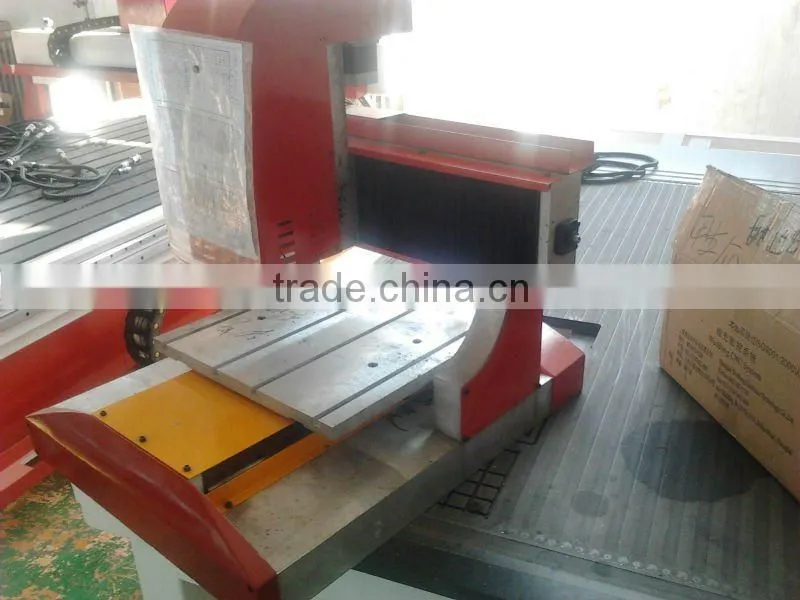 FANCH Super mini 3d CNC router for sign engraving /400*400mm working table /table moving /ball screw drive /stepper motors