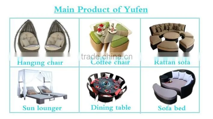 patio furniture rattan garden swing bed