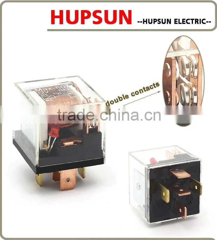 Lucency automotive relay supplier, DPDT automotive relay, automotive 12v relay