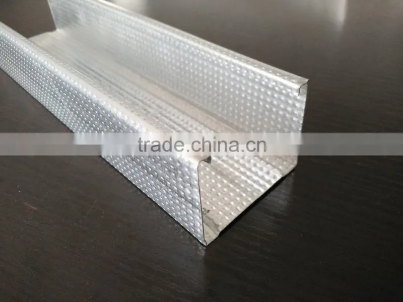 Hot sale galvanized metal stud and track for ceilings grid components