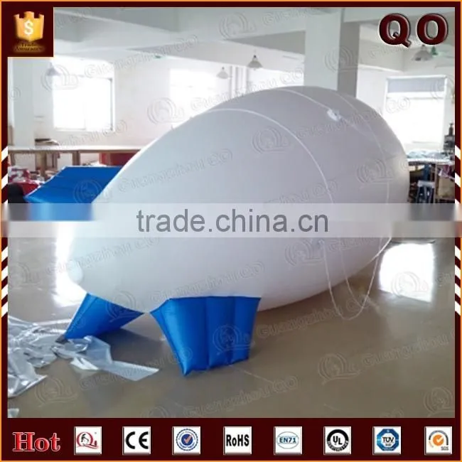 Custom design aircraft shaped outdoor advertising inflatable zeppelin helium balloon