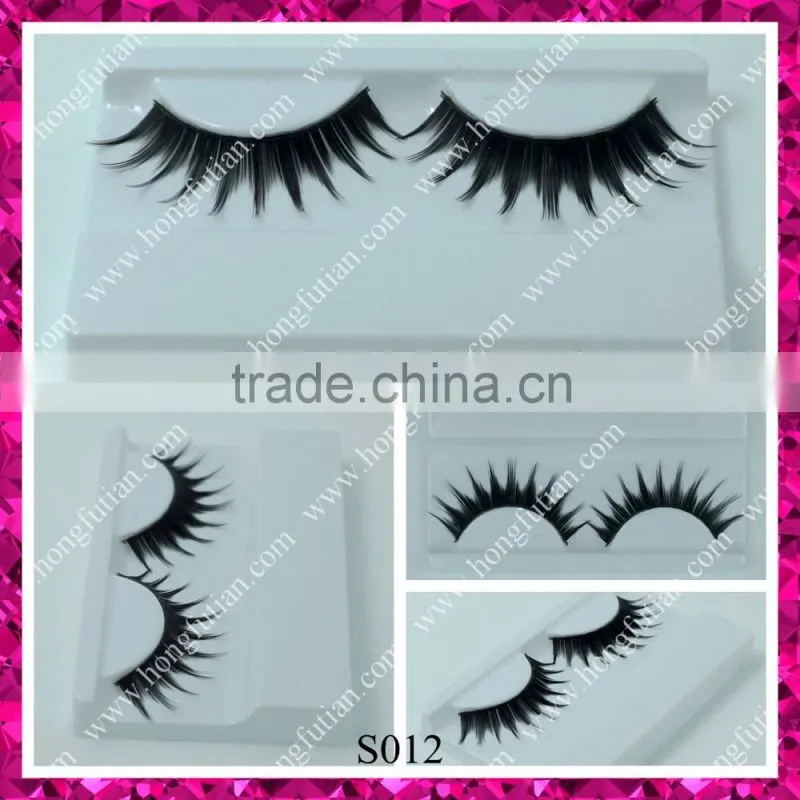 Chinese Wholesale Fashion False Eyelash with custom eyelash box