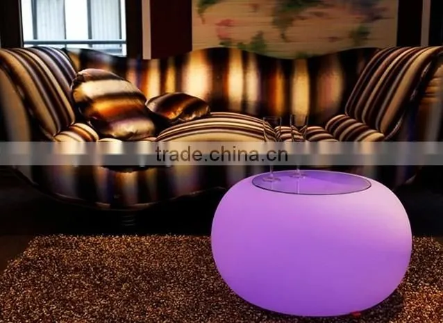 remote control color changing led outdoor football table led bedroom funiture bar table