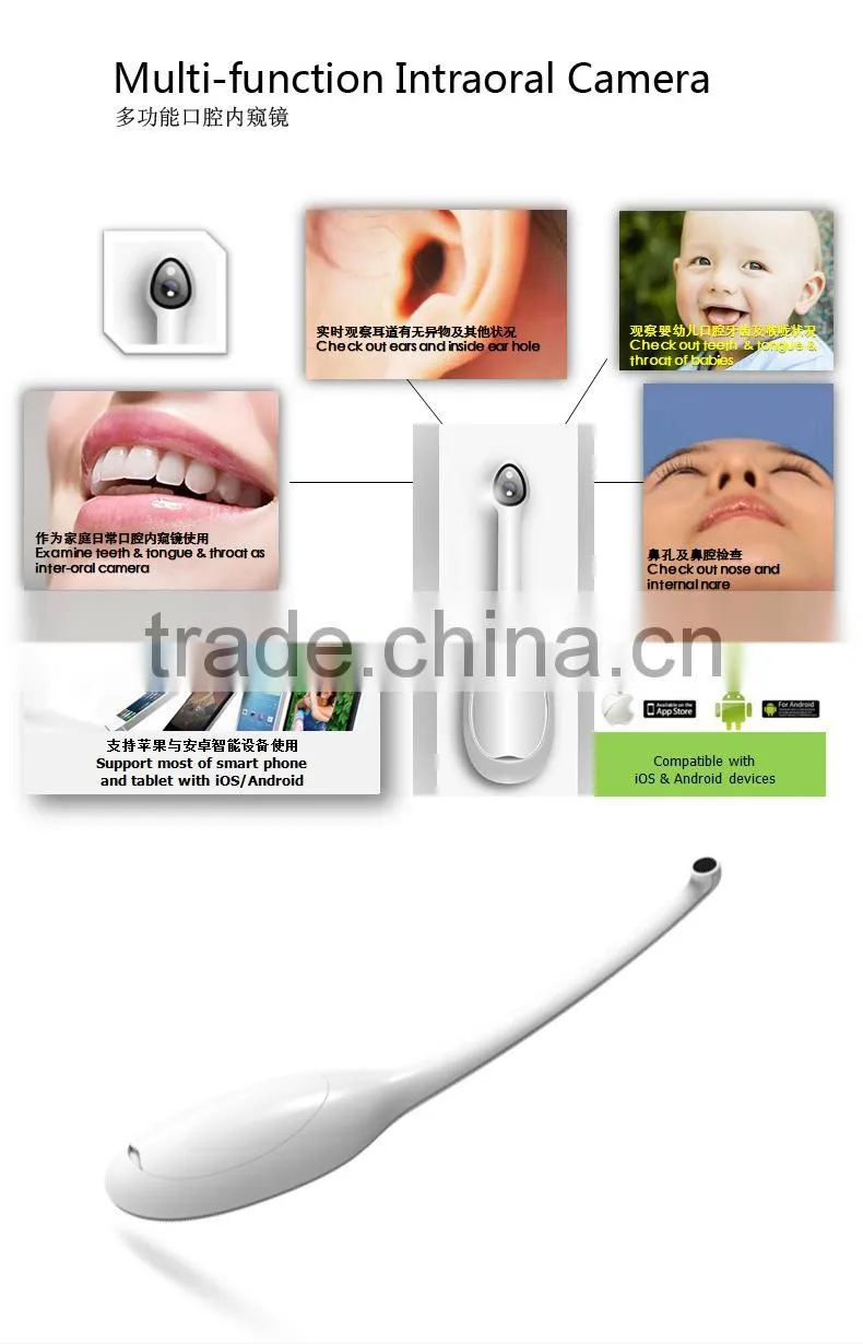 Best quality dental oral camera wifi oral camera mini usb wireless hd intraoral camera manufacturer oral dental camera devices