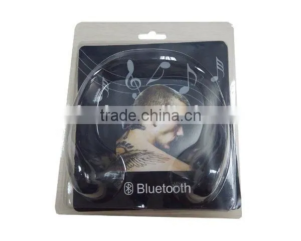 Wireless bluetooth earphone with music player S9A