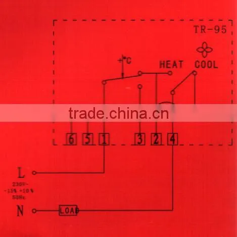 WALL MOUNTING ROOM THERMOSTATS
