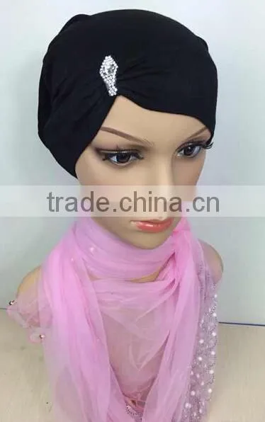 C065 new style jersey elastic tube underscarf,muslim scarf hats
