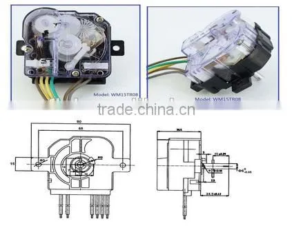 Washing Machine Timer DXT5 DXT5-3 DXT5-5 DXT15SF-A Washing machine spare parts/washing timer