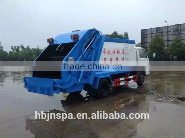NEW 4000 liters factory sale JMC compactor garbage truck