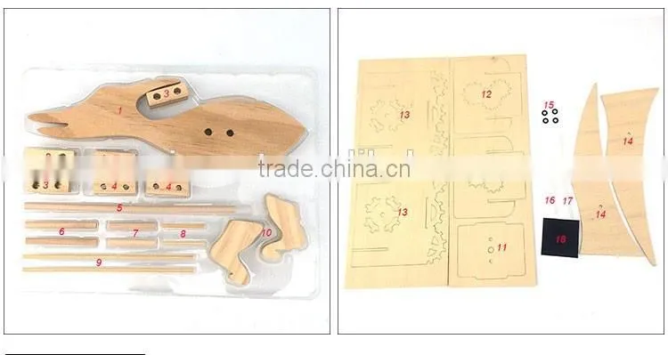 Best selling wooden Pterosaur learning toy in school lesson