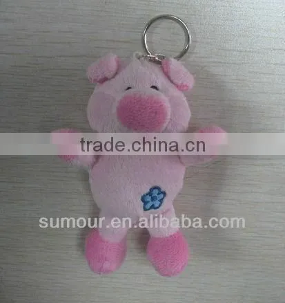 Lovely stuffed plush animal key chain little gifts