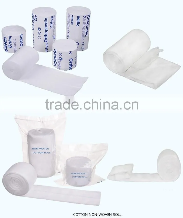 surgical wound cleaning absorbent surgical Supplies cotton wool roll