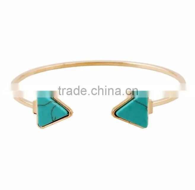 Custom jewelry factory OEM thin gold bangle bracelets