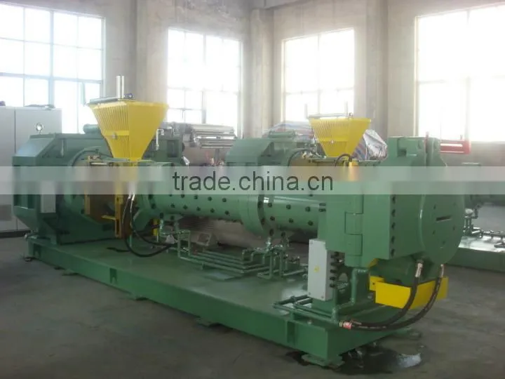 tread rubber compound extruder