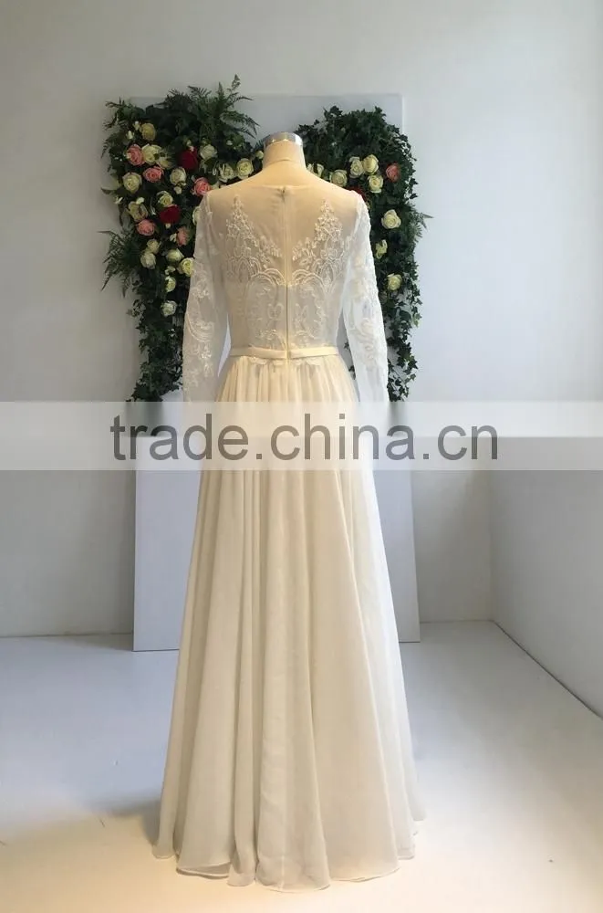 custom popular newest hot sell high quality fish cut wedding dress