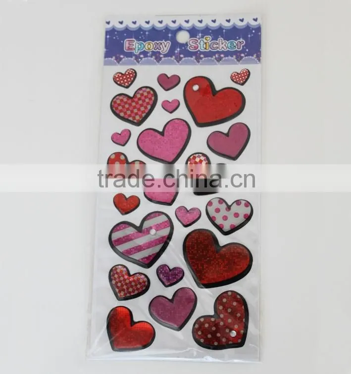 spring in warm 3d pvc epoxy sticker,custom epoxy sticker,epoxy resin sticker