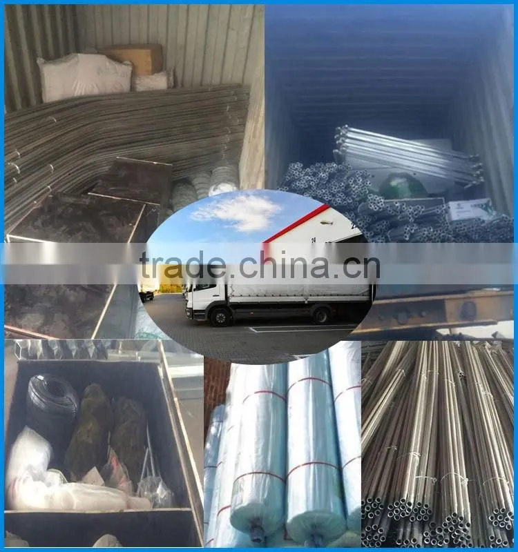 Multi-span plastic film greenhouse and forever flowering auto blackout greenhouse