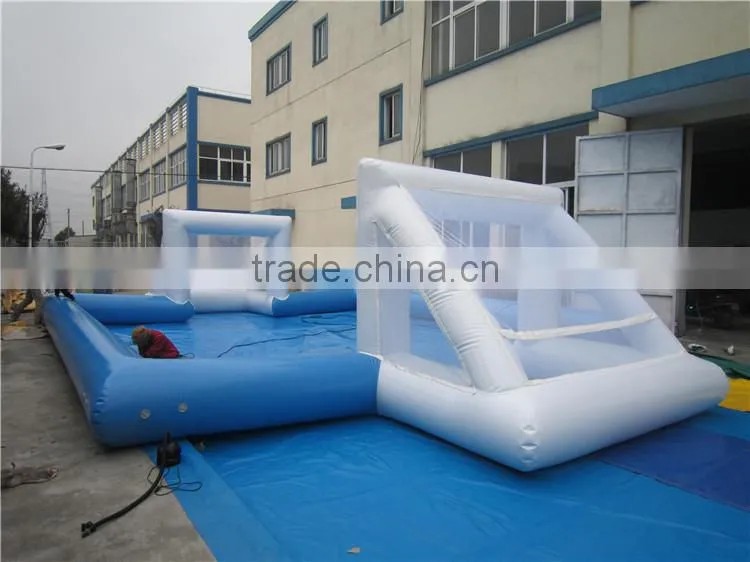 2016 Competitive price PVC tarpaulin PLATO inflatable football Field for sale