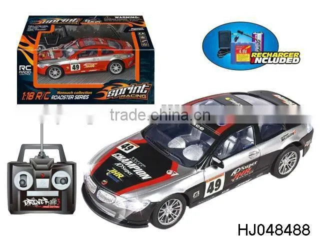 4 channel R/C racing car