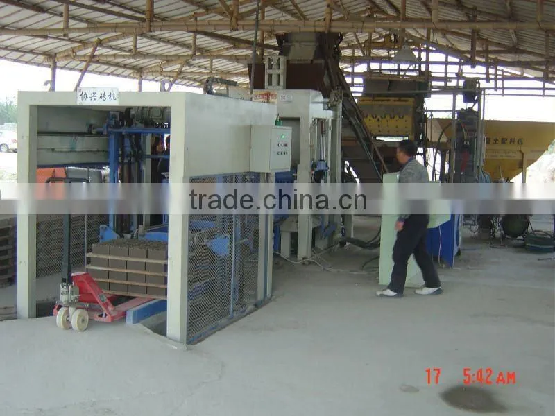 XQY4-26 concrete hollow brick machine