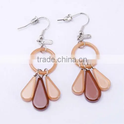 cellulose acetate earrings