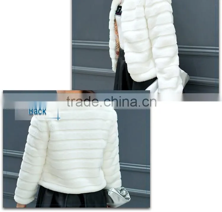 women's coat turkish coat for long sleeves faux fur coat