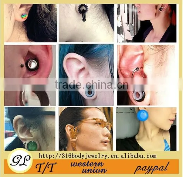 316L Stainless Steel Barbell Body Piercing Jewelry