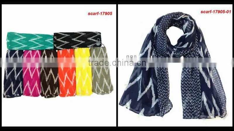 2014 hot sale triangular neck red grid scarf