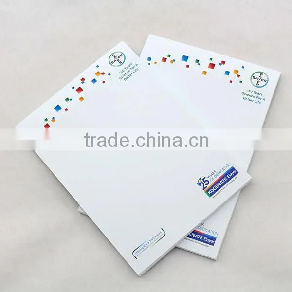 20-100 page memo pad custom sticky notepad for promotion gift