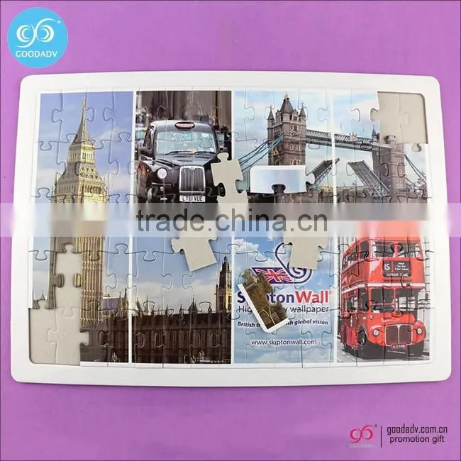 Wholesale custom kids game puzzle / paper puzzles