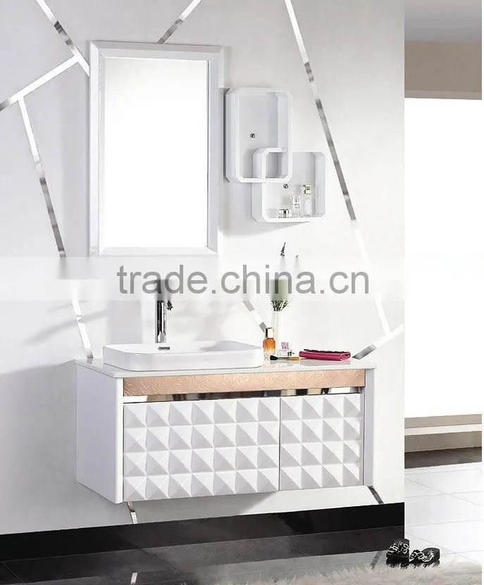 ROCH 8002 Modern Design Wooden Cabinet Bathroom Factory Directly