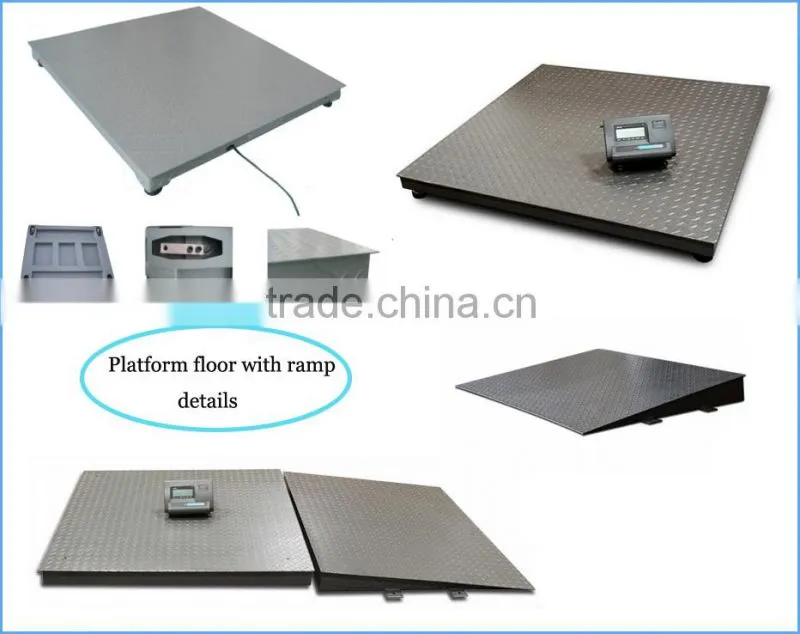 Electronic floor scale for 1T 3T 5T