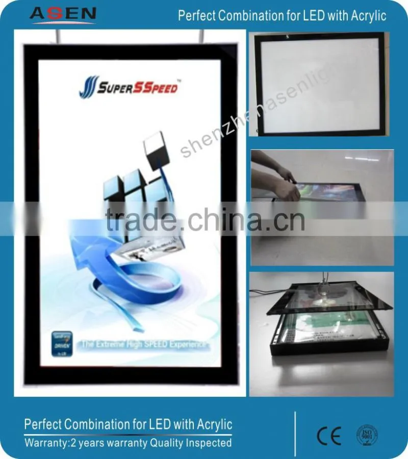 hot sales magnetic light box in advertising light boxes