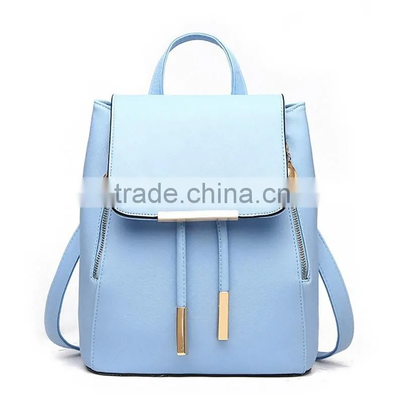 fashion girls backpack vintage transparent PU backpacks ladies wholesale backpack