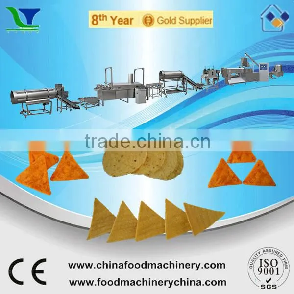 Automatic Continuous Corn Tortilla Doritos Chips Form Machine