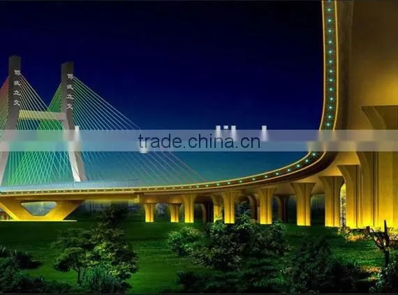 RGB Full Colors IP65 LED Wall Washer 36W Light Lighting Distance 15 Meters