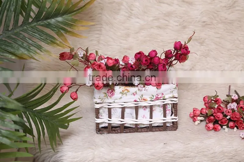 7 hand woven - pastoral style - straw - Storage Basket - Storage Basket - water basket - sundry basket - woven baskets