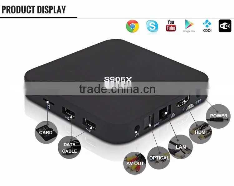 JUNUO 2016 newest firmware update A53 quad core google linux marshmallow smart android 6.0 tv box