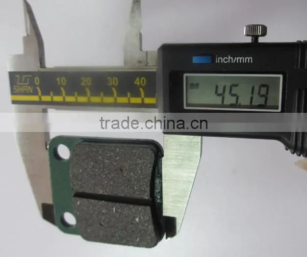 Green Semi-Metallic Motorcycle brake pad GY6