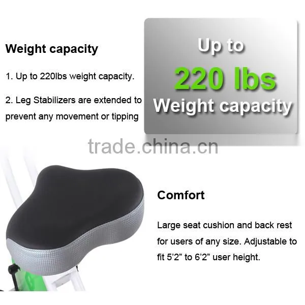 Body fit upright bike exercise fitness equipment