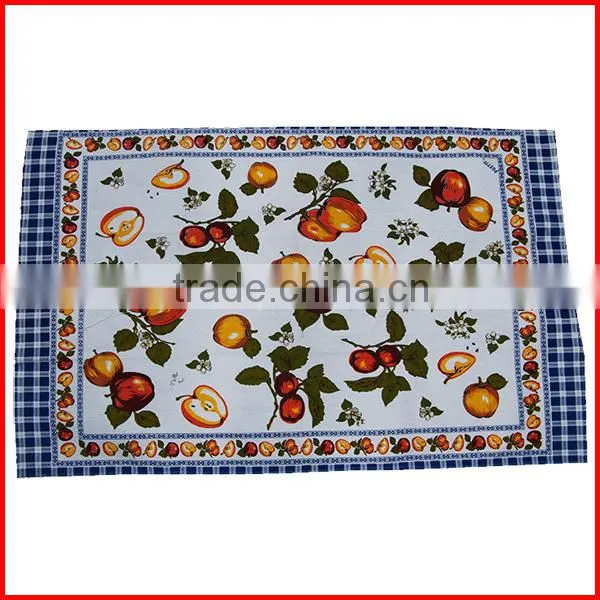 silk screen printing kitchen cotton dish towel