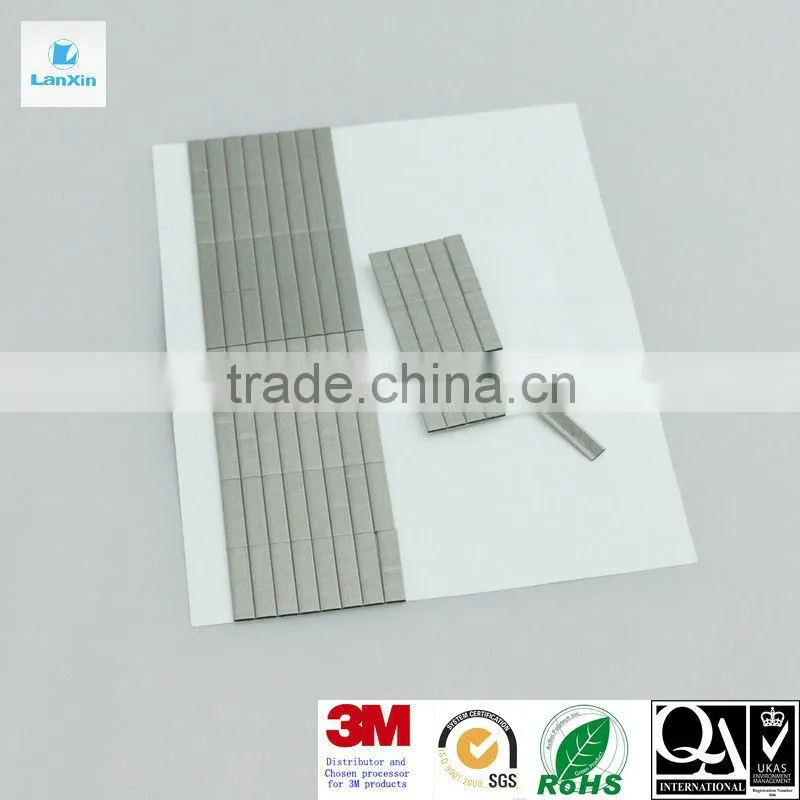 Stamping adhesive conductive fabric