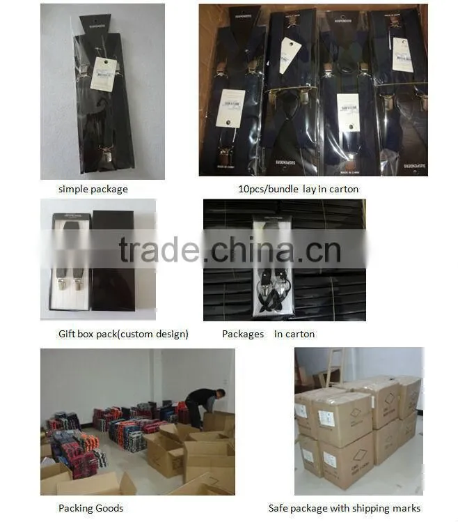 New Designer Fashion Men Suspenders Wholesale
