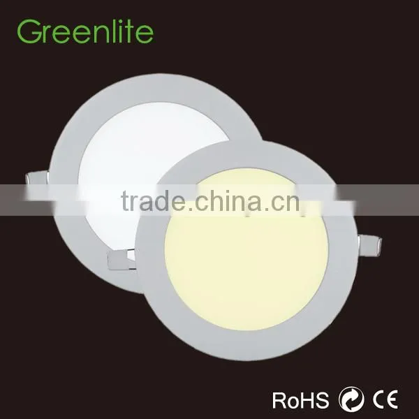 6W round led panel light 520lm