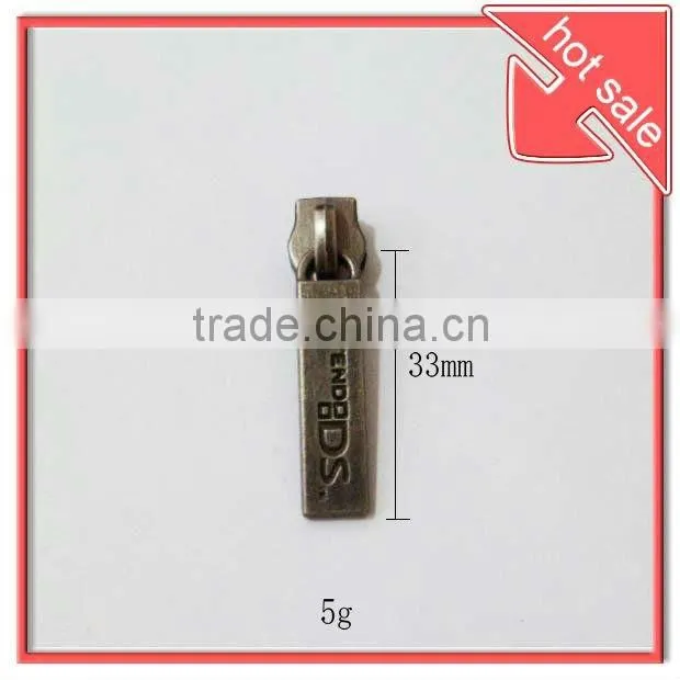 metal zipper puller, zipper slider