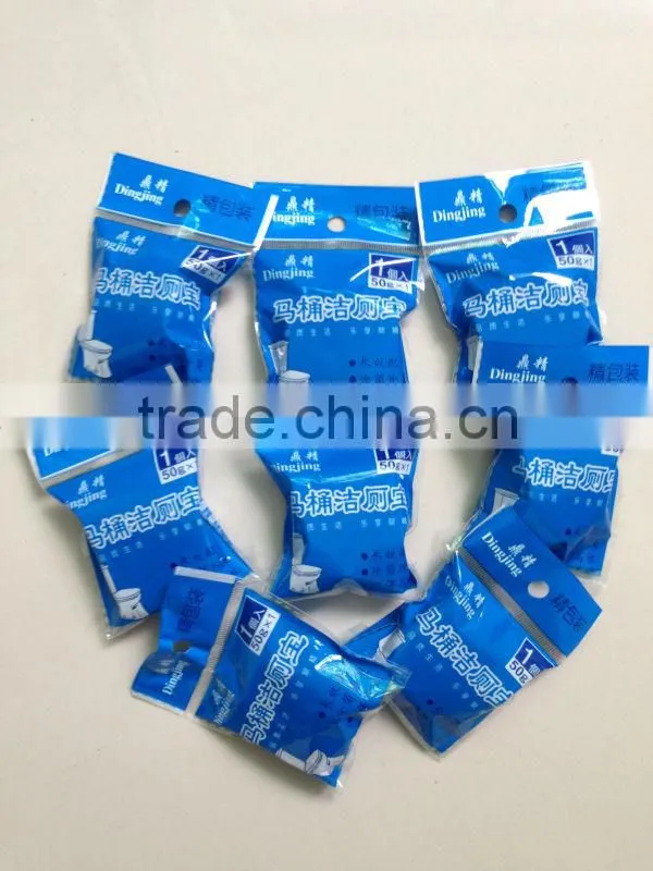 1 pack toilet bowl blue tablet/toilet cleaning tablet/blue bubble