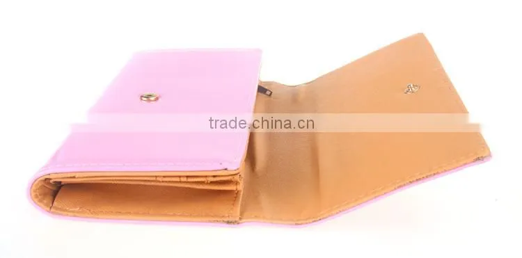 Purse new products Korean girls lovely pink wallet