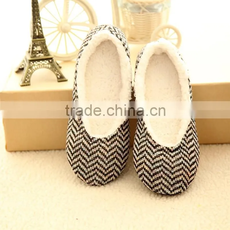 Enamel ballet flat flexible warm soft dance shoe